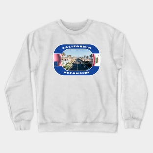 California, Oceanside City, USA Crewneck Sweatshirt